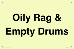 TK12484: Oily Rag & Empty Drums