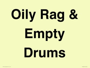 TK12484: Oily Rag & Empty Drums