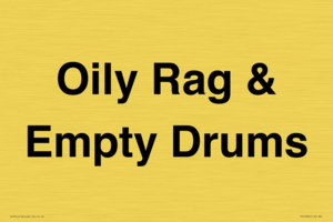 TK12484: Oily Rag & Empty Drums
