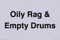 TK12484: Oily Rag & Empty Drums