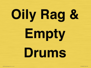 TK12484: Oily Rag & Empty Drums