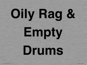 TK12484: Oily Rag & Empty Drums