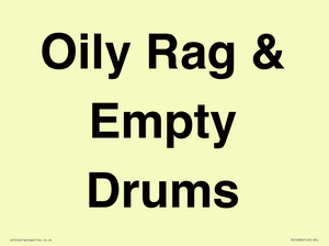 TK12484: Oily Rag & Empty Drums