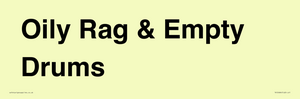 TK12484: Oily Rag & Empty Drums