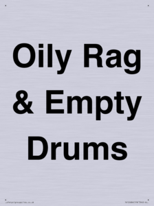 TK12484: Oily Rag & Empty Drums