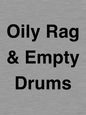 TK12484: Oily Rag & Empty Drums