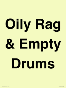 TK12484: Oily Rag & Empty Drums