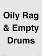 TK12484: Oily Rag & Empty Drums