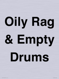 TK12484: Oily Rag & Empty Drums