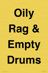 TK12484: Oily Rag & Empty Drums