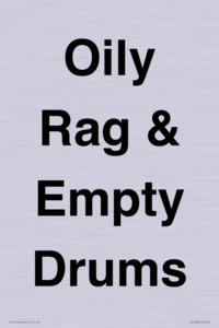 TK12484: Oily Rag & Empty Drums