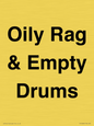 TK12484: Oily Rag & Empty Drums