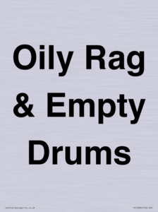 TK12484: Oily Rag & Empty Drums