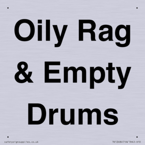 TK12484: Oily Rag & Empty Drums