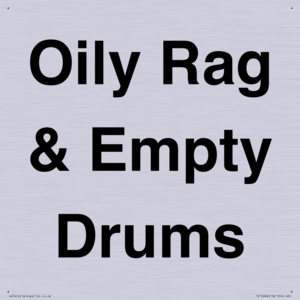 TK12484: Oily Rag & Empty Drums