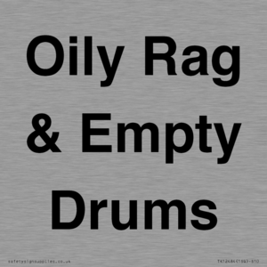 TK12484: Oily Rag & Empty Drums