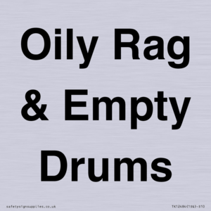TK12484: Oily Rag & Empty Drums