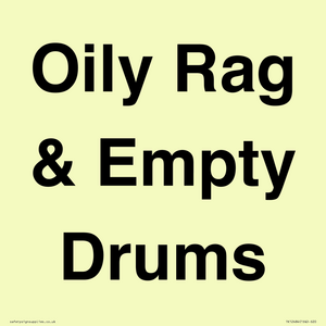 TK12484: Oily Rag & Empty Drums