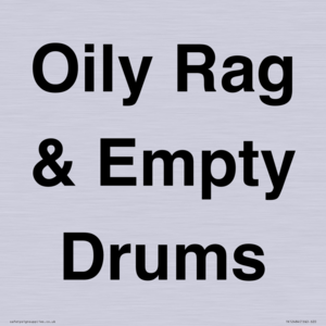 TK12484: Oily Rag & Empty Drums
