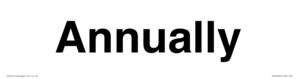 TK12492: Annually