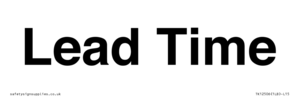 TK12506: Lead Time