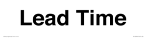 TK12506: Lead Time