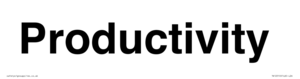 TK12510: Productivity KPI Header Board