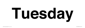TK12540: Tuesday