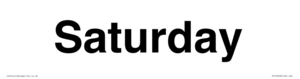 TK12548: Saturday