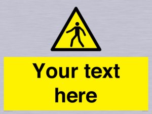 WA10606: Custom Warning: Pedestrians