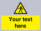 WA10606: Custom Warning: Pedestrians