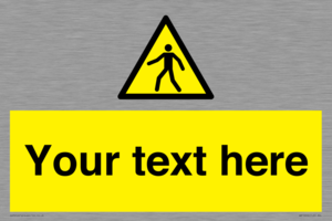 WA10606: Custom Warning: Pedestrians