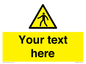 WA10606: Custom Warning: Pedestrians