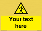 WA10606: Custom Warning: Pedestrians