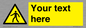 WA10606: Custom Warning: Pedestrians