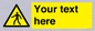 WA10606: Custom Warning: Pedestrians