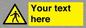 WA10606: Custom Warning: Pedestrians