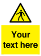 WA10606: Custom Warning: Pedestrians