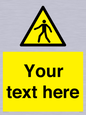 WA10606: Custom Warning: Pedestrians
