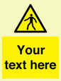 WA10606: Custom Warning: Pedestrians