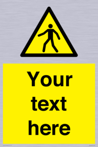 WA10606: Custom Warning: Pedestrians