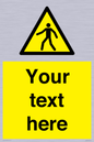 WA10606: Custom Warning: Pedestrians