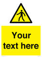 WA10606: Custom Warning: Pedestrians