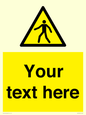 WA10606: Custom Warning: Pedestrians