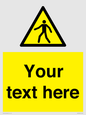 WA10606: Custom Warning: Pedestrians