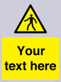 WA10606: Custom Warning: Pedestrians