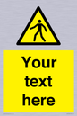 WA10606: Custom Warning: Pedestrians