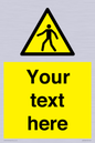 WA10606: Custom Warning: Pedestrians