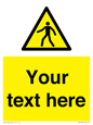 WA10606: Custom Warning: Pedestrians