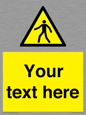 WA10606: Custom Warning: Pedestrians